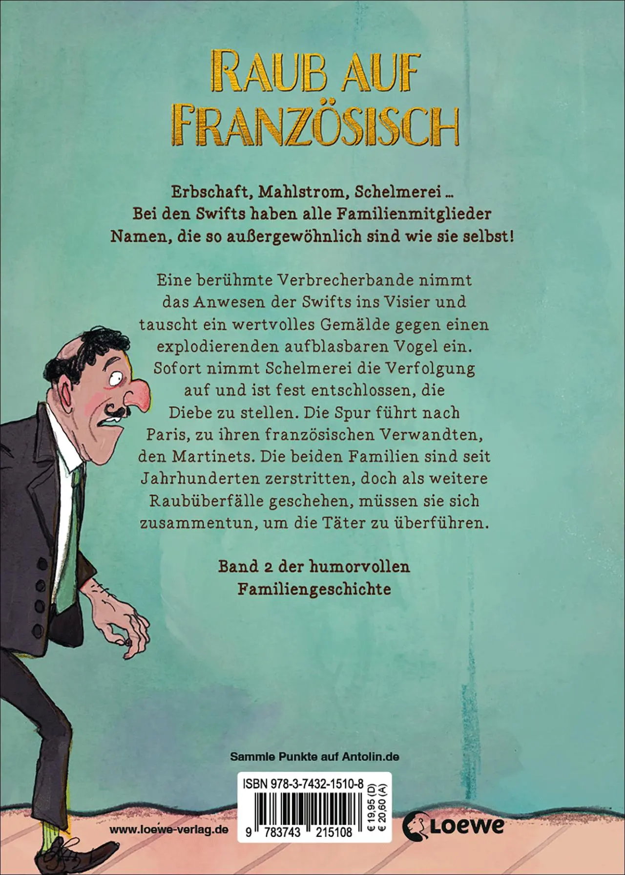 Rückseite: 9783743215108 | Die Swifts (Band 2) - Ein denkwürdiger Diebstahl | Beth Lincoln | Buch