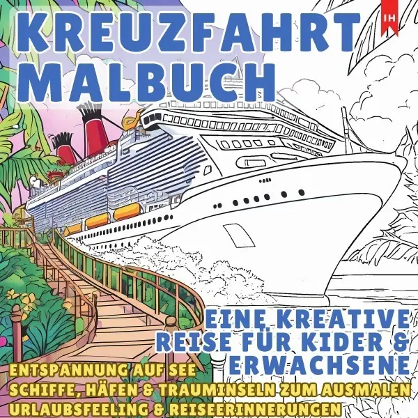 Cover: 9783819095108 | Kreuzfahrt Ausmalbuch - Eine Kreative Reise für Kinder und...