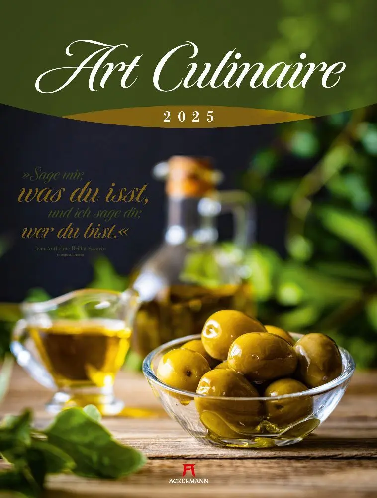 Cover: 9783838425108 | Art Culinaire Kalender 2025 | Ackermann Kunstverlag | Kalender | 2025