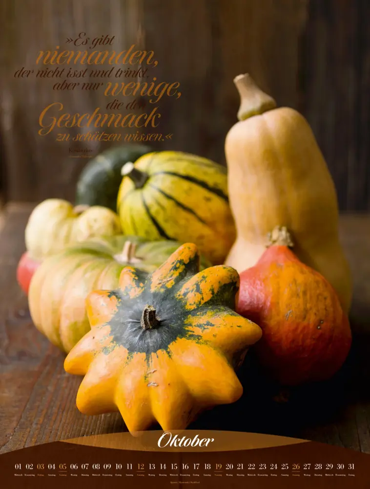 Bild: 9783838425108 | Art Culinaire Kalender 2025 | Ackermann Kunstverlag | Kalender | 2025