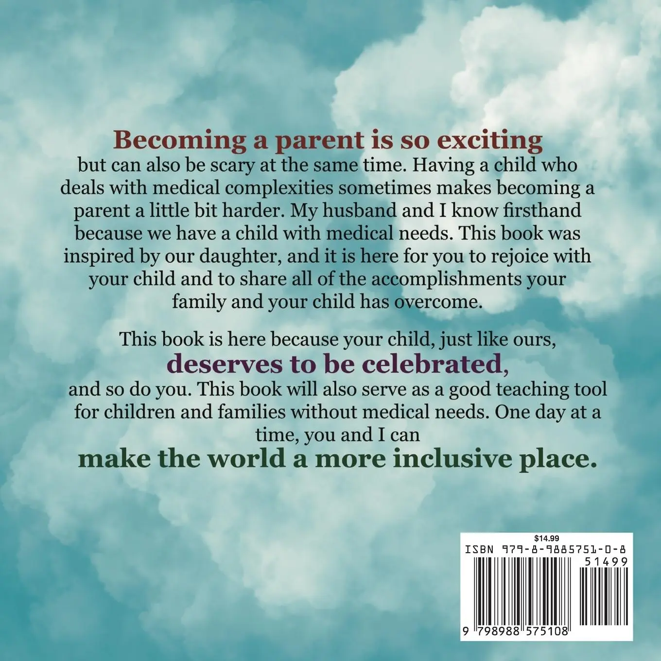 Rückseite: 9798988575108 | Be different, be you | Kait E Parrish | Taschenbuch | Englisch | 2023