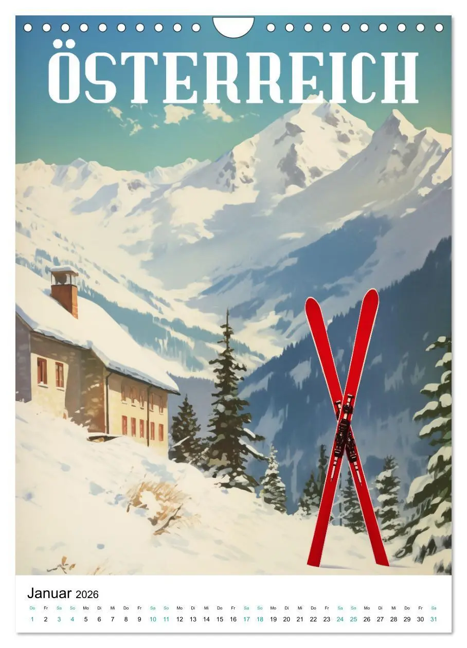 Bild: 9783516285208 | Reise in die 50er Jahre. Vintage Travel Poster. (Wandkalender 2026...
