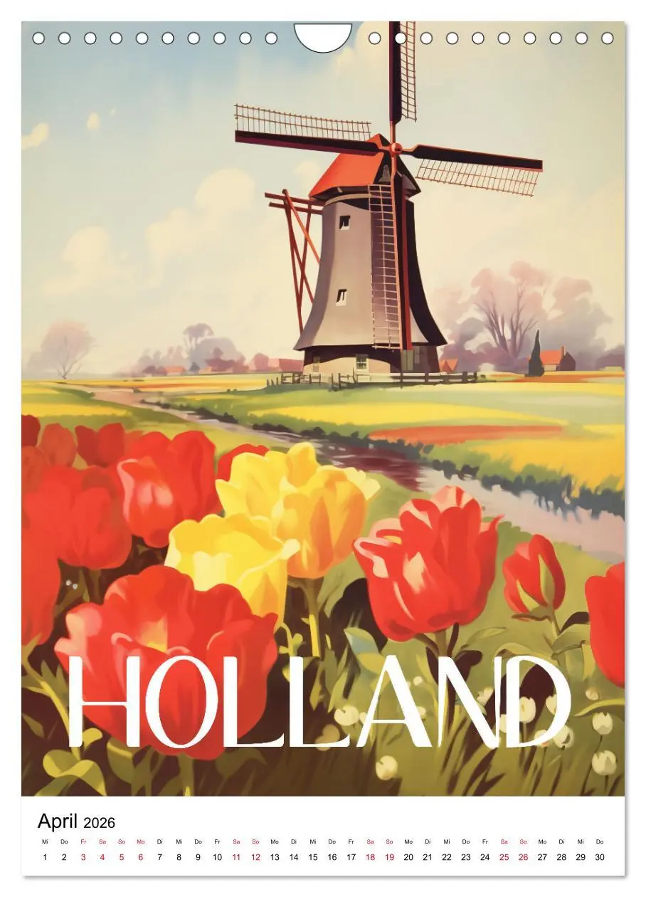Bild: 9783516285208 | Reise in die 50er Jahre. Vintage Travel Poster. (Wandkalender 2026...
