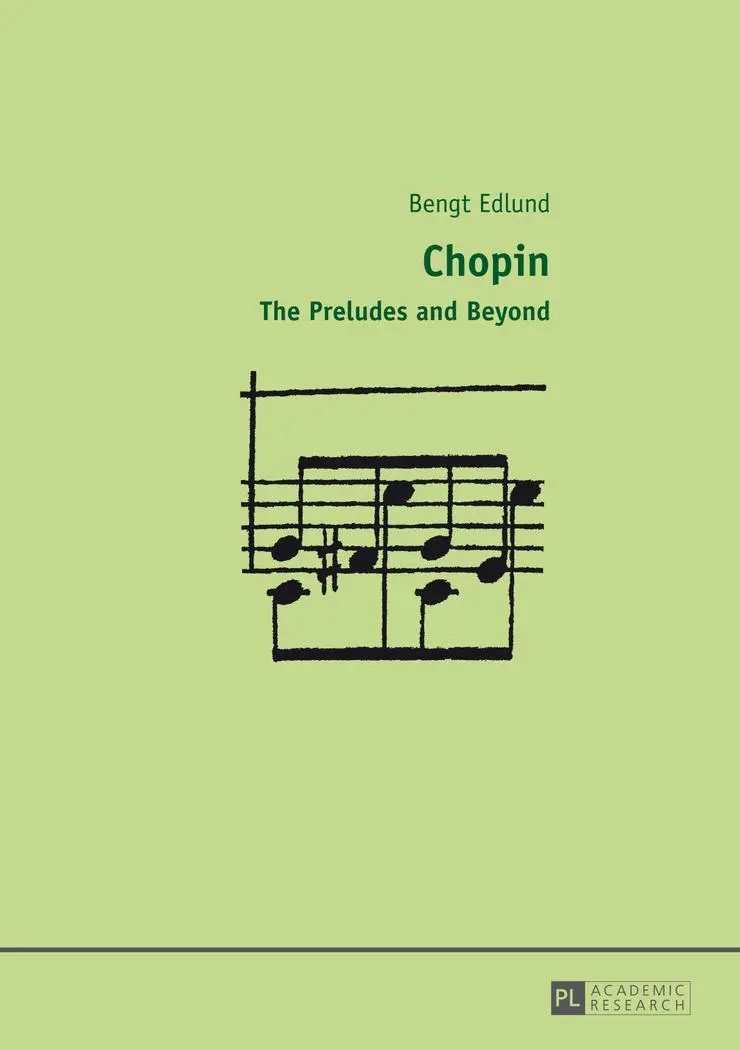 Cover: 9783631645208 | Chopin | The Preludes and Beyond | Bengt Edlund | Buch | Gebunden