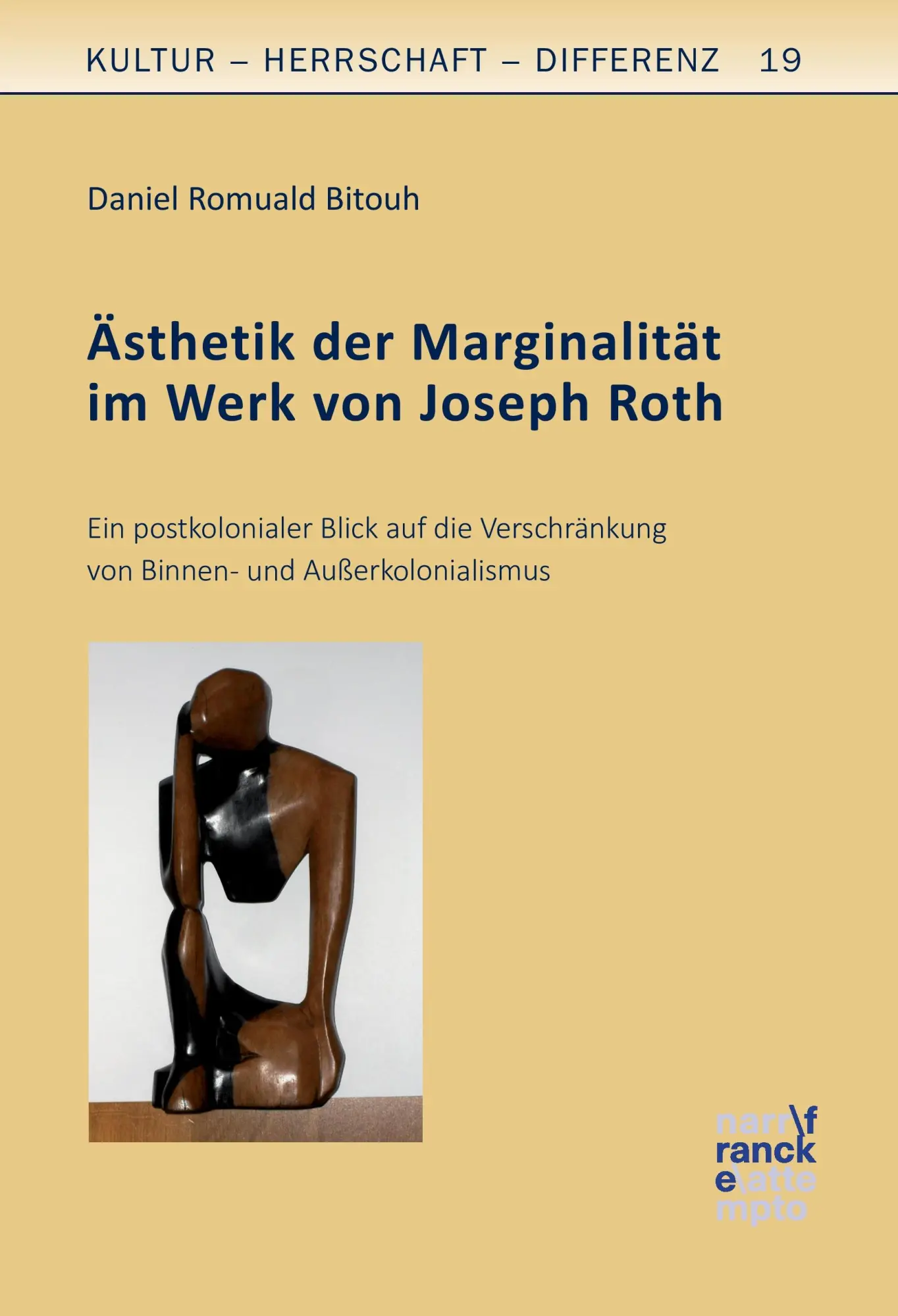 Cover: 9783772085208 | Ästhetik der Marginalität im Werk von Joseph Roth | Bitouh | Buch