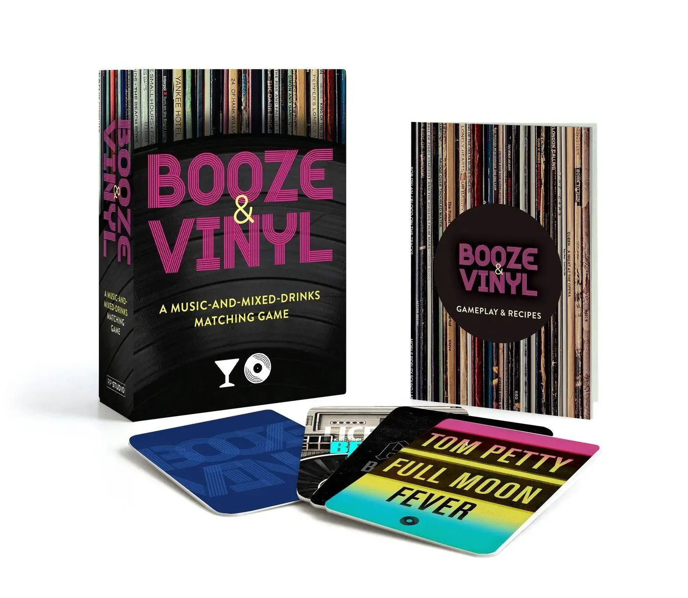 Cover: 9780762475308 | Booze &amp; Vinyl: A Music-And-Mixed-Drinks Matching Game | Spiel | 2022