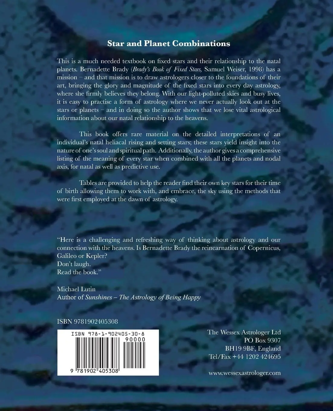 Rückseite: 9781902405308 | Star and Planet Combinations | Bernadette Brady | Taschenbuch | 2008