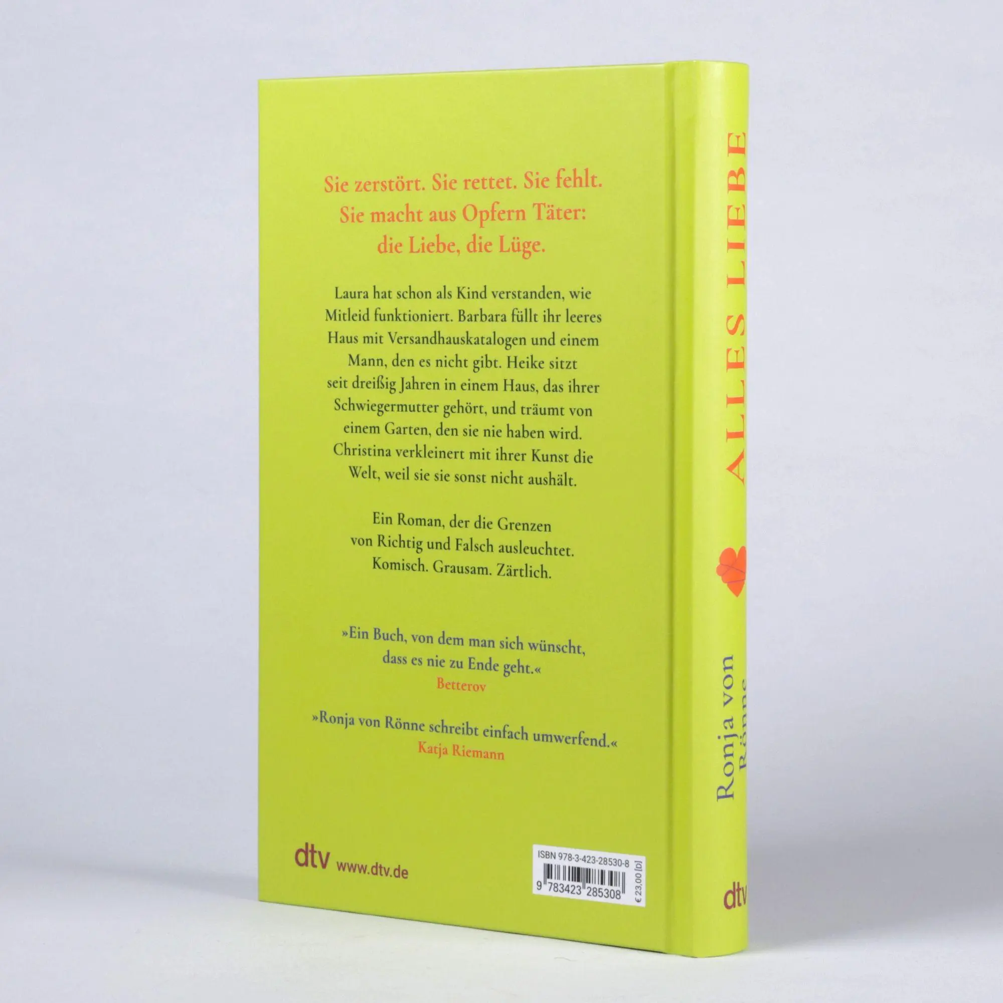 Bild: 9783423285308 | Alles Liebe | Ronja von Rönne | Buch | 240 S. | Deutsch | 2026