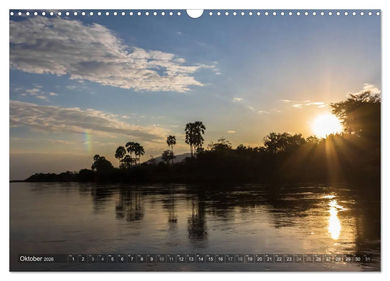 Bild: 9783457875308 | Abenteuer Sambia (Wandkalender 2026 DIN A3 quer), CALVENDO...