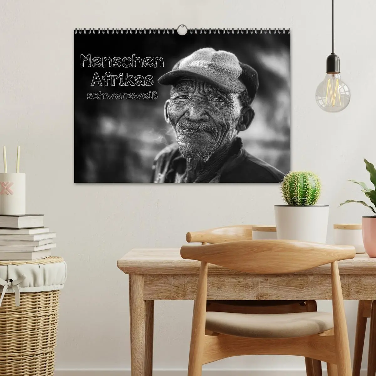 Bild: 9783516035308 | Menschen Afrikas schwarzweiß (Wandkalender 2026 DIN A3 quer),...