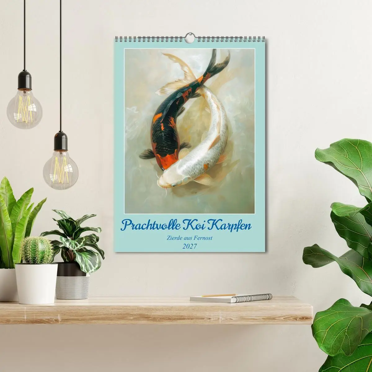 Bild: 9783569125308 | Prachtvolle Koi Karpfen Zierde aus Fernost (Wandkalender 2027 DIN...