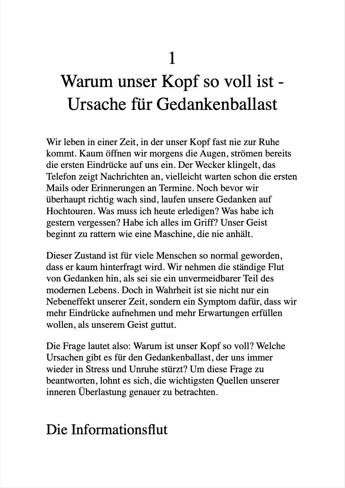 Bild: 9791281365308 | MENTALER MINIMALISMUS | Vanessa Wünsche | Taschenbuch | 124 S. | 2025