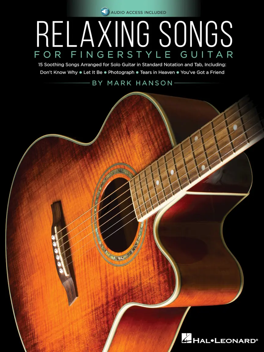 Cover: 888680695408 | Relaxing Songs for Fingerstyle Guitar Book/Online Audio | Taschenbuch