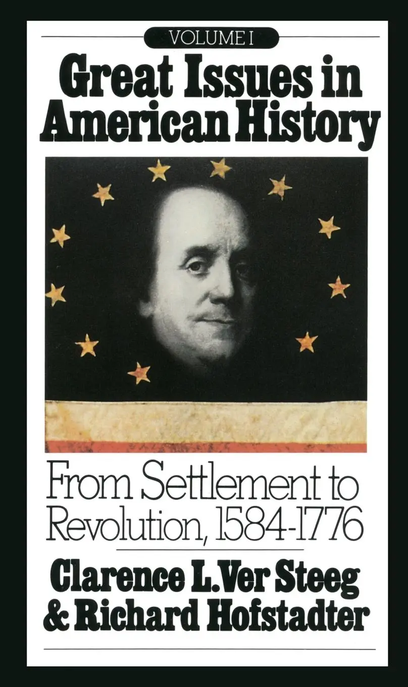 Cover: 9780394705408 | Great Issues in American History, Vol. I | Richard Hofstadter (u. a.)
