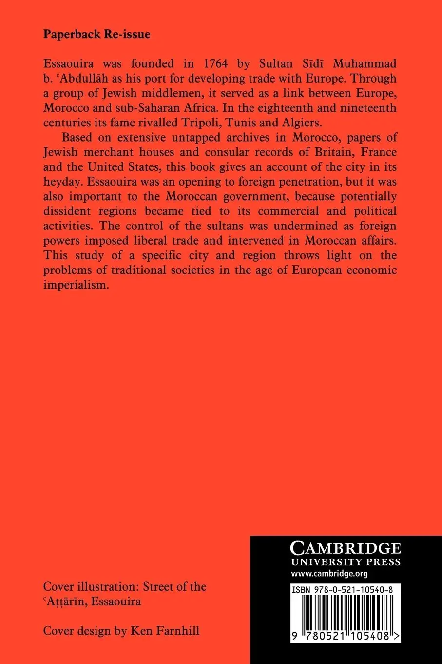 Rückseite: 9780521105408 | Merchants of Essaouira | Daniel J. Schroeter | Taschenbuch | Englisch