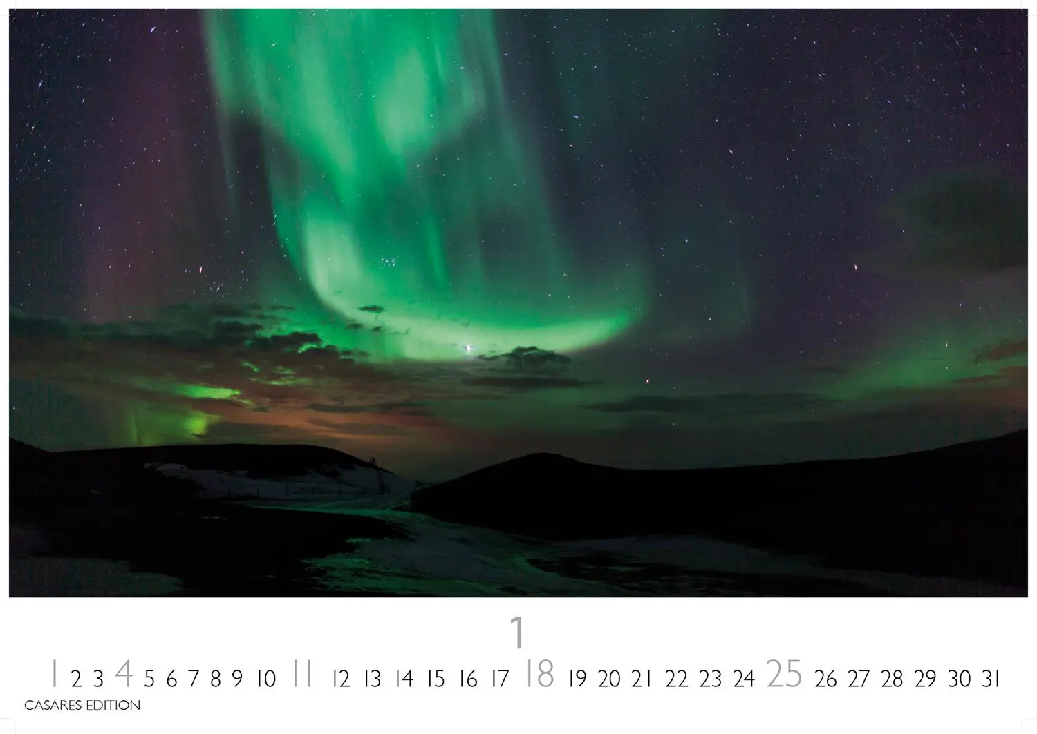Bild: 9781835245408 | Polarlicht 2026 S 24x35cm | Kalender | 14 S. | Deutsch | 2026