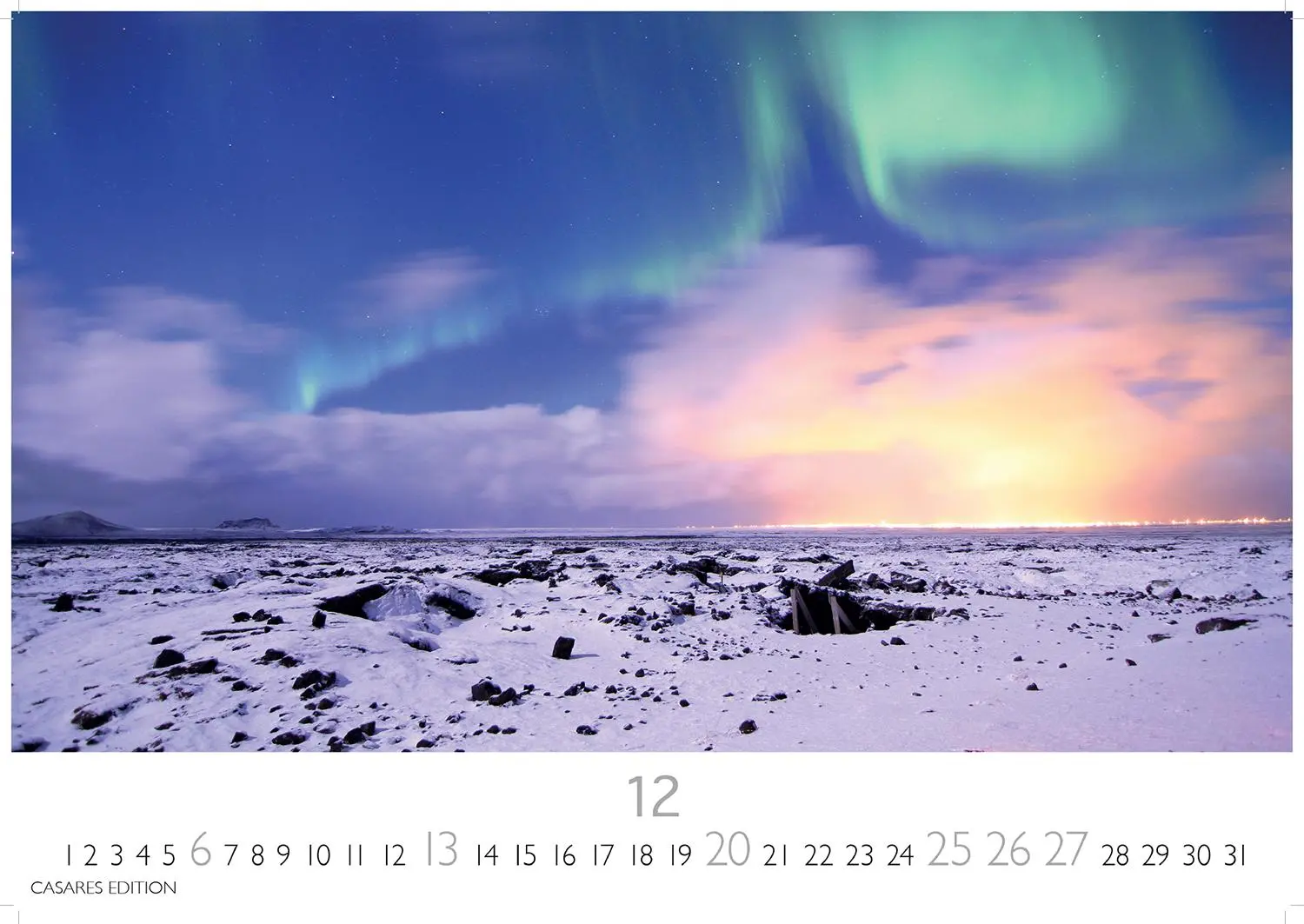 Bild: 9781835245408 | Polarlicht 2026 S 24x35cm | Kalender | 14 S. | Deutsch | 2026