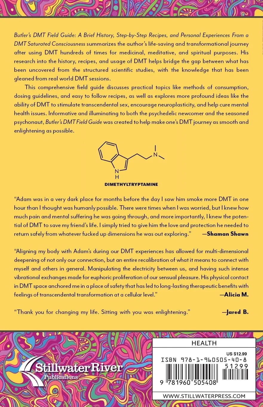 Rückseite: 9781960505408 | Butler's DMT Field Guide | Adam D. Butler | Taschenbuch | Englisch