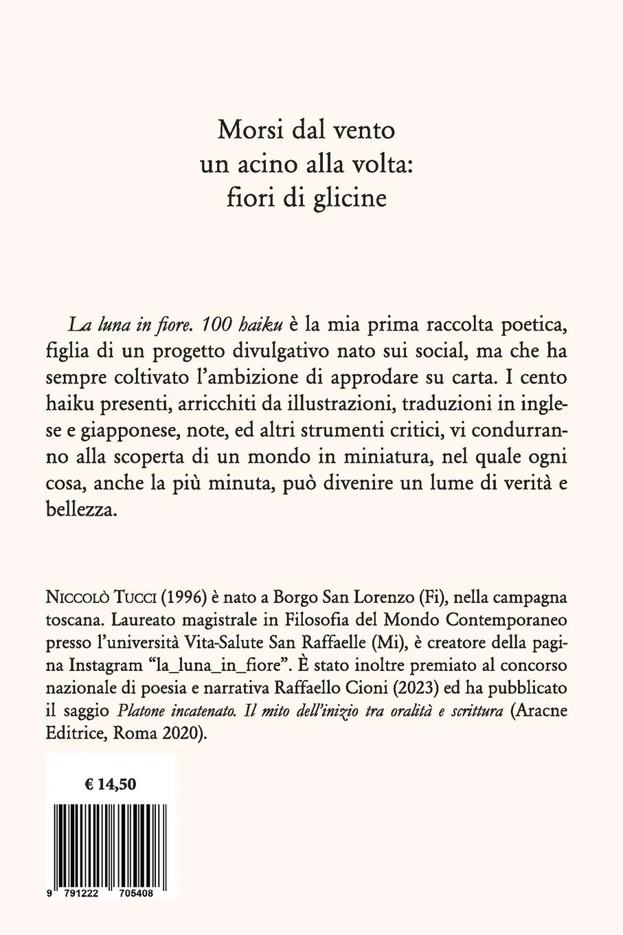 Rückseite: 9791222705408 | La luna in fiore | Niccolò Tucci | Taschenbuch | Italienisch | 2023
