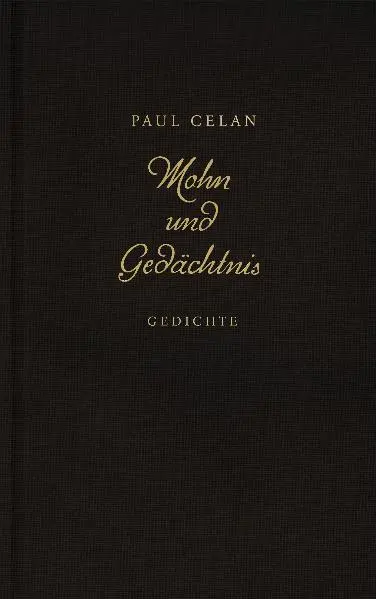 Cover: 9783421045508 | Mohn und Gedächtnis | Paul Celan | Buch | 102 S. | Deutsch | 2012