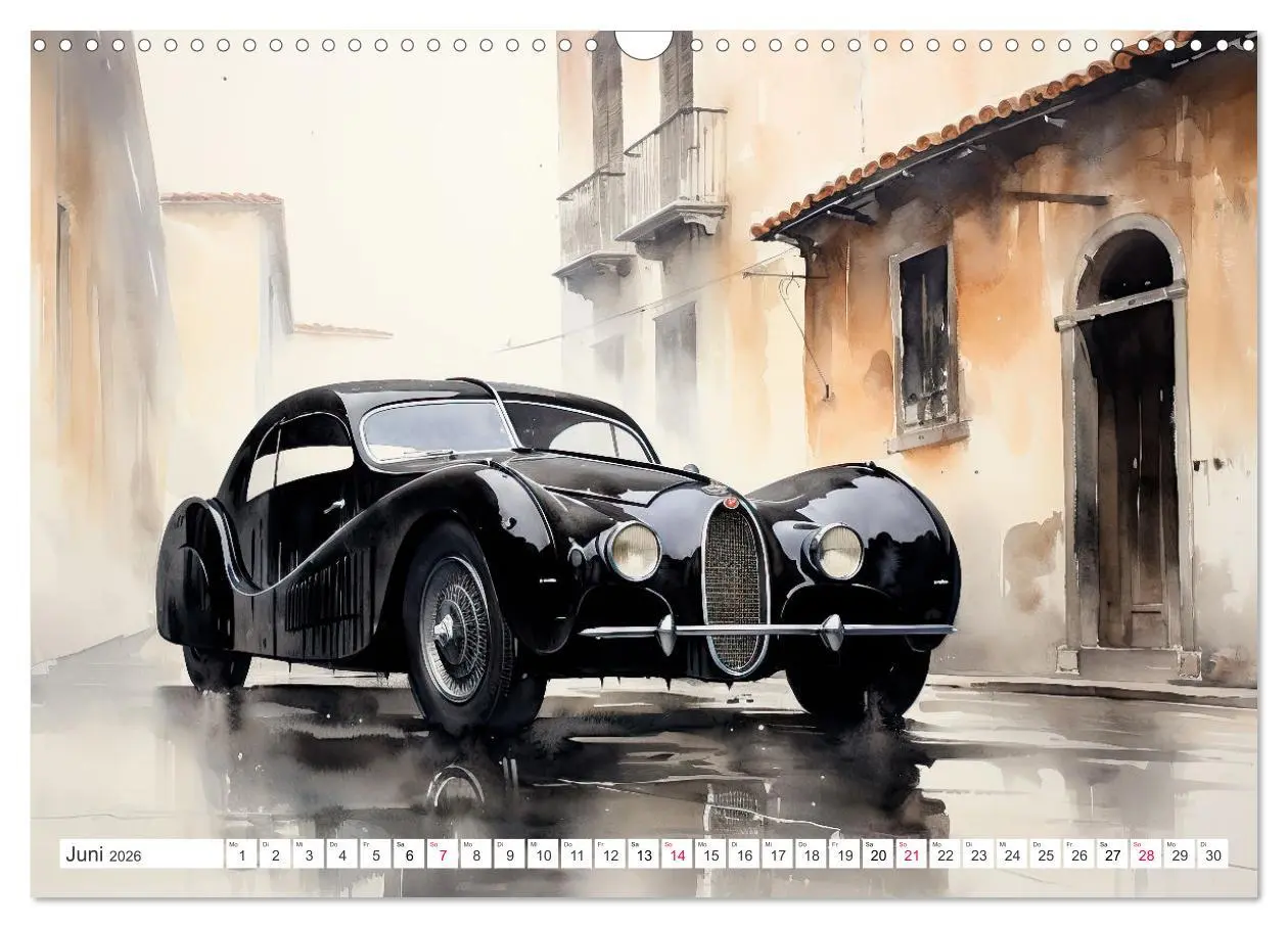 Bild: 9783457475508 | Oldtimer - Vergangenheit neu entdeckt (Wandkalender 2026 DIN A3...