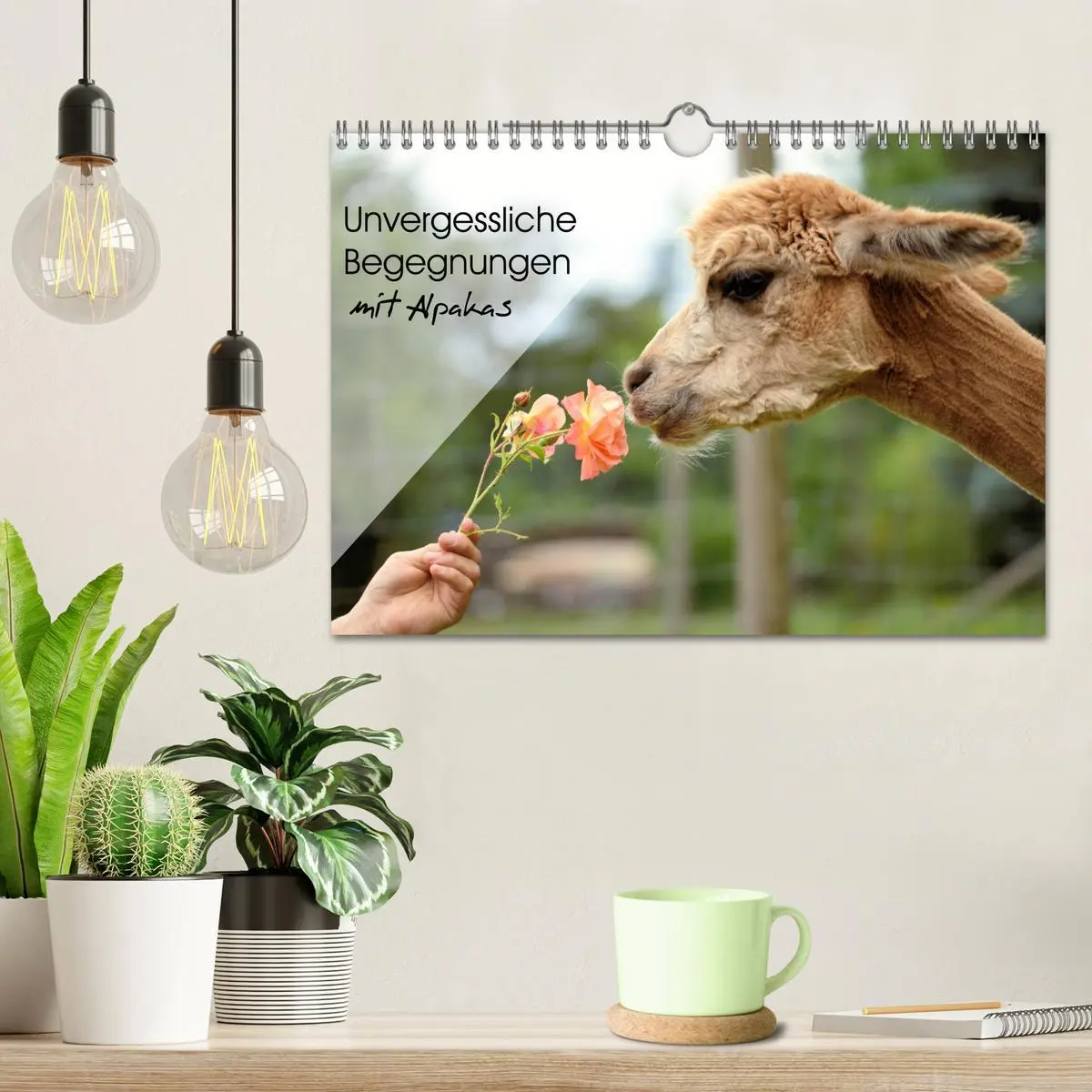 Bild: 9783457855508 | Unvergessliche Begegnungen mit Alpakas (Wandkalender 2026 DIN A4...