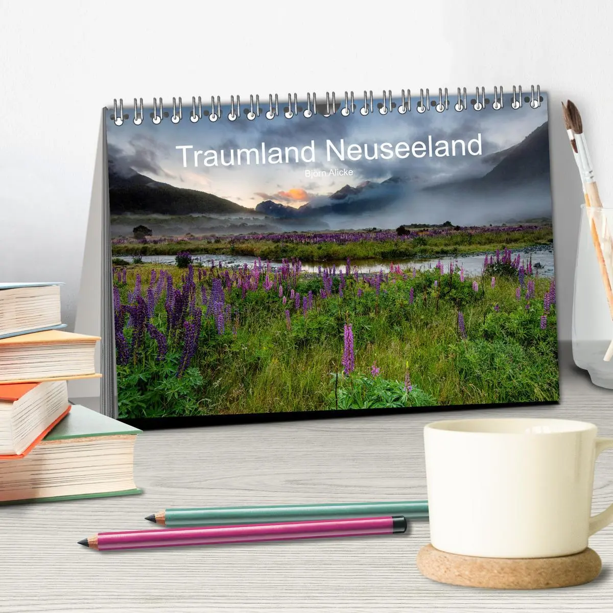 Bild: 9783457925508 | Traumland Neuseeland (Tischkalender 2026 DIN A5 quer), CALVENDO...