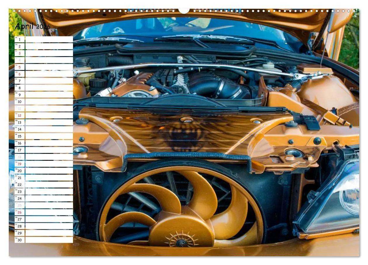 Bild: 9783516015508 | Tuning Power (Wandkalender 2026 DIN A2 quer), CALVENDO Monatskalender