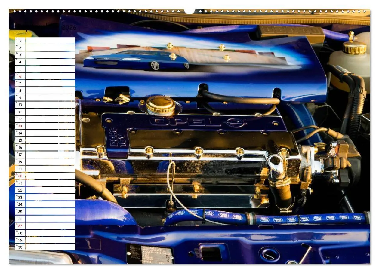 Bild: 9783516015508 | Tuning Power (Wandkalender 2026 DIN A2 quer), CALVENDO Monatskalender
