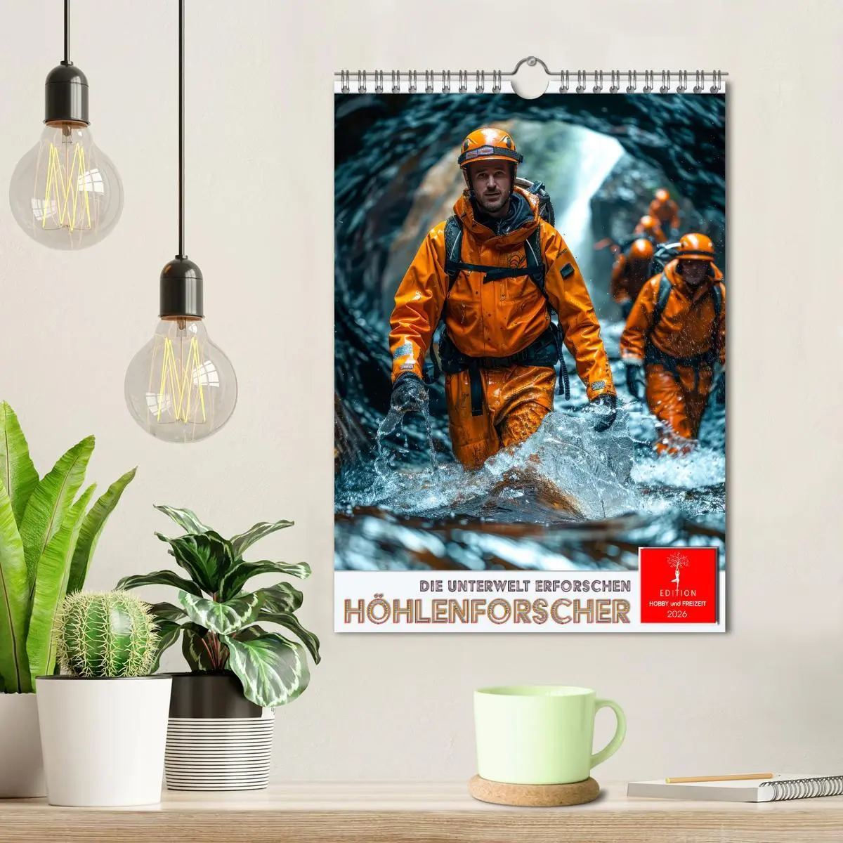 Bild: 9783516255508 | Höhlenforscher - die Unterwelt erforschen (Wandkalender 2026 DIN A4...