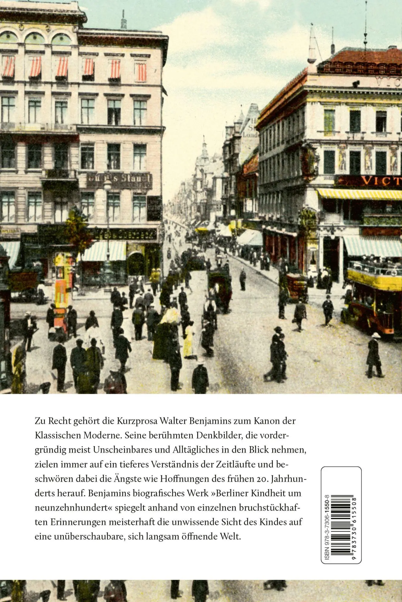 Bild: 9783730615508 | Berliner Kindheit um 1900 | Walter Benjamin | Buch | 112 S. | Deutsch