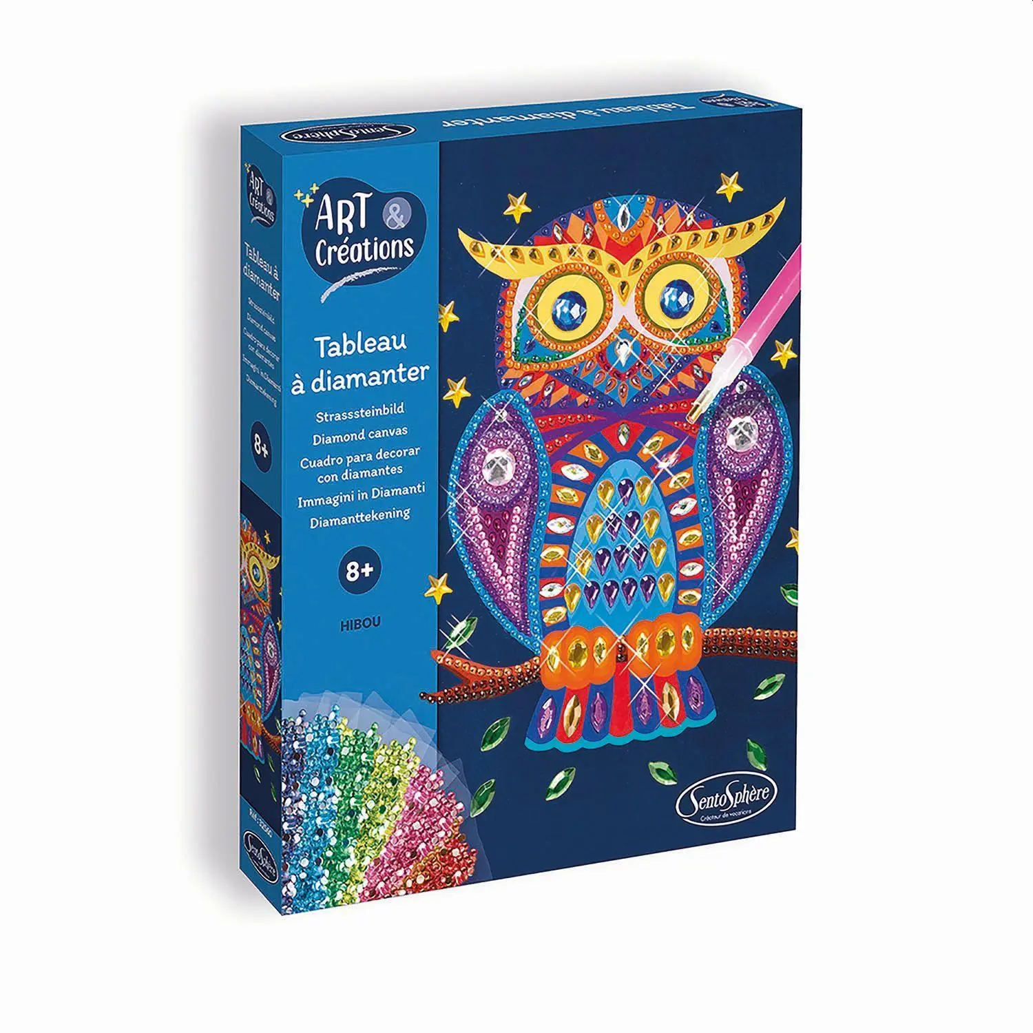 Cover: 3373910325608 | SENTOSPHERE - Strasssteinbild Eule | Sentosphere | Spiel | 3932560