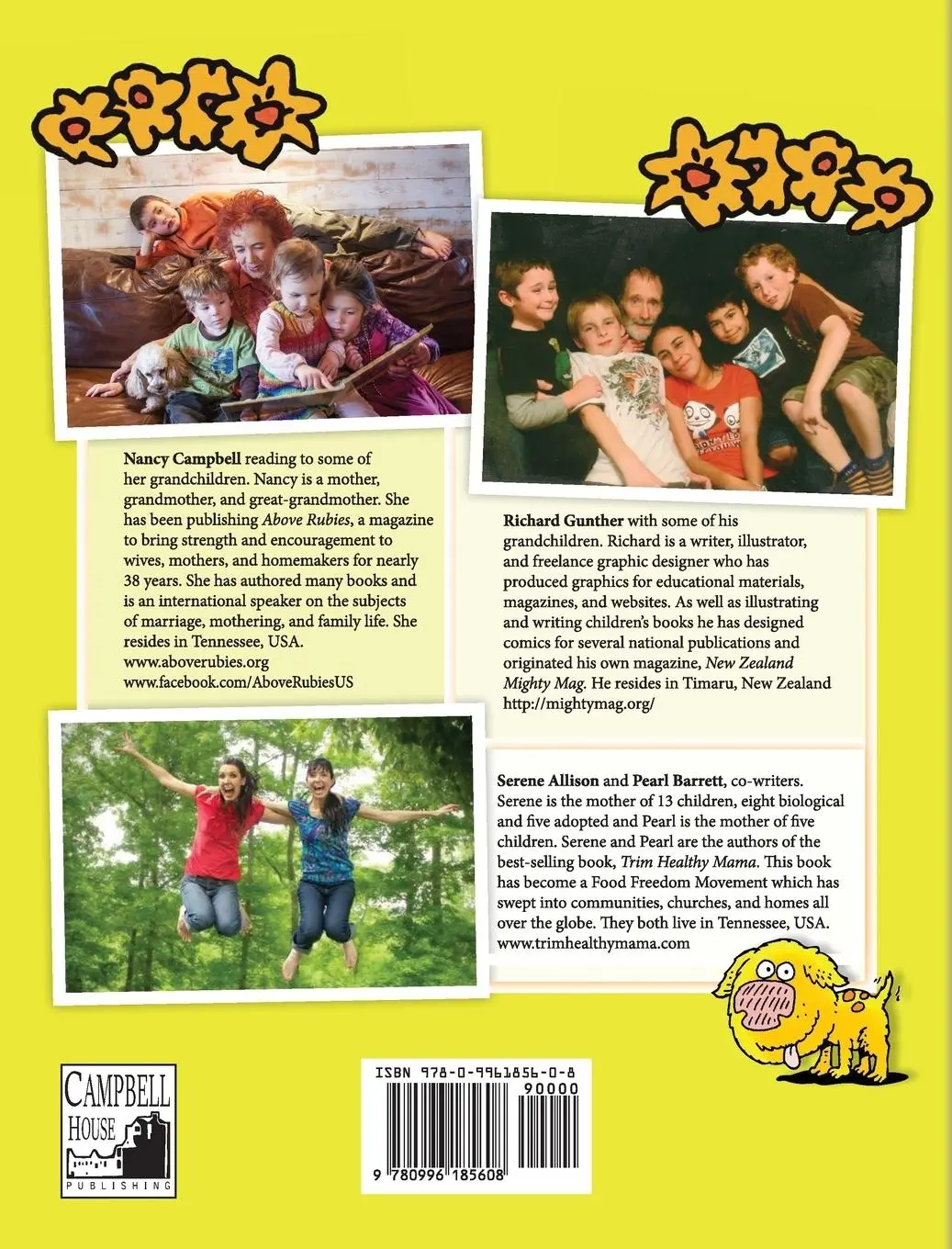Rückseite: 9780996185608 | NANNY'S NURSERY RHYMES | For A New Millennium | Nancy Campbell | Buch