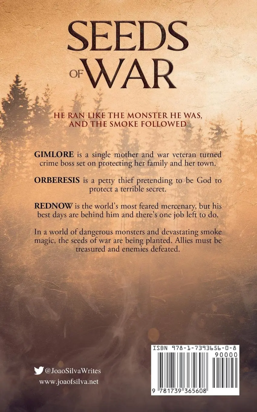 Rückseite: 9781739365608 | Seeds of War (The Smokesmiths Book One) | João F. Silva | Taschenbuch
