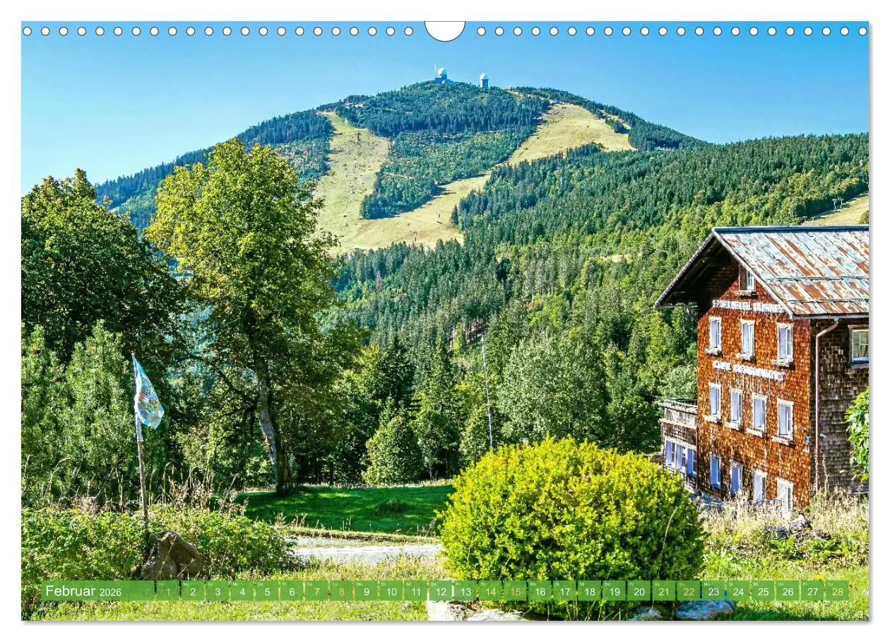 Bild: 9783457465608 | Arber, Rachel und Lusen: Der Hintere Bayerische Wald (Wandkalender...