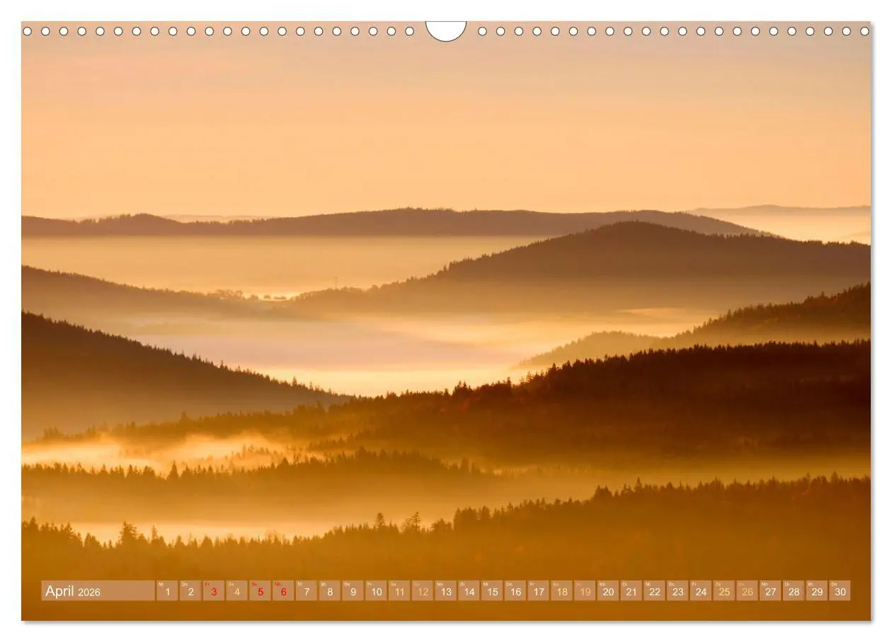Bild: 9783457465608 | Arber, Rachel und Lusen: Der Hintere Bayerische Wald (Wandkalender...