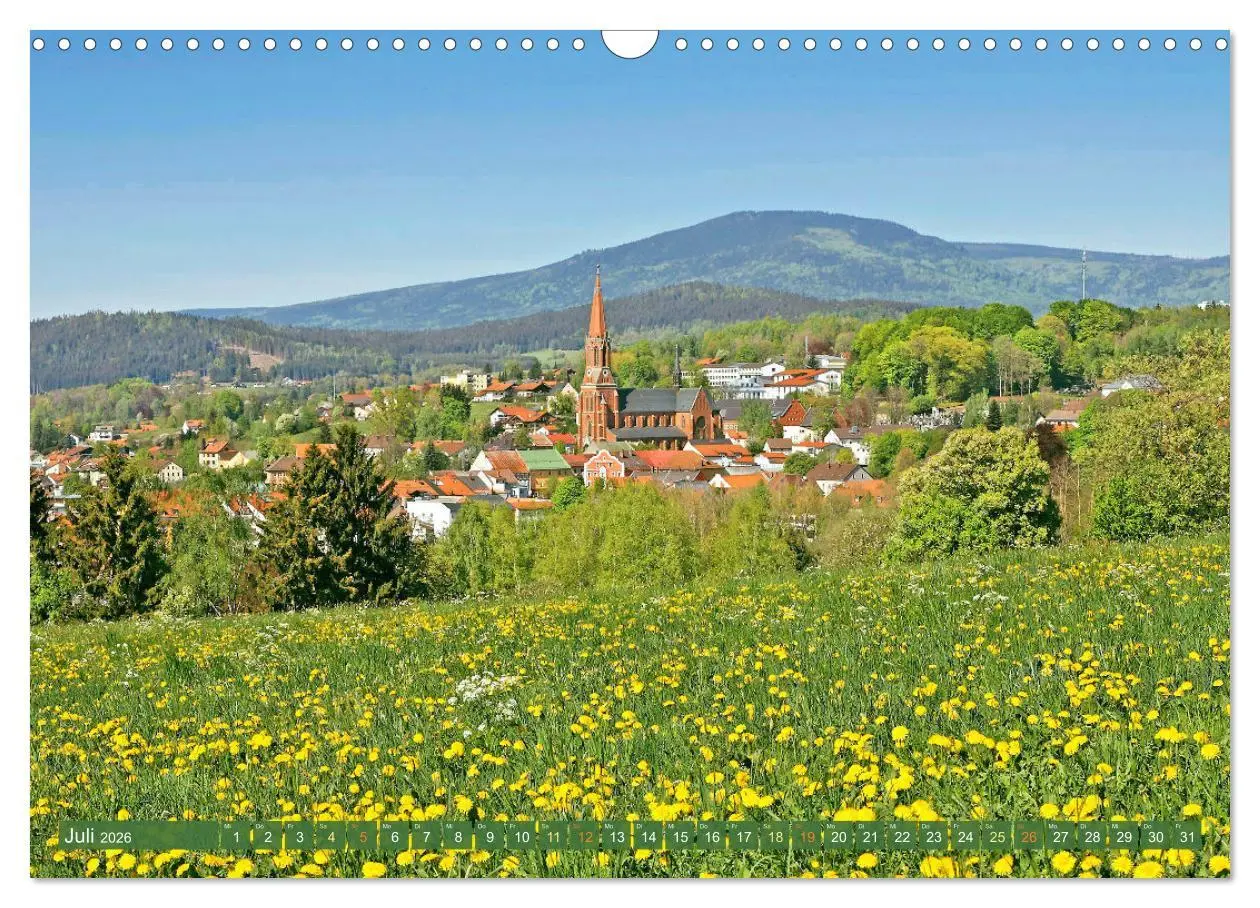 Bild: 9783457465608 | Arber, Rachel und Lusen: Der Hintere Bayerische Wald (Wandkalender...