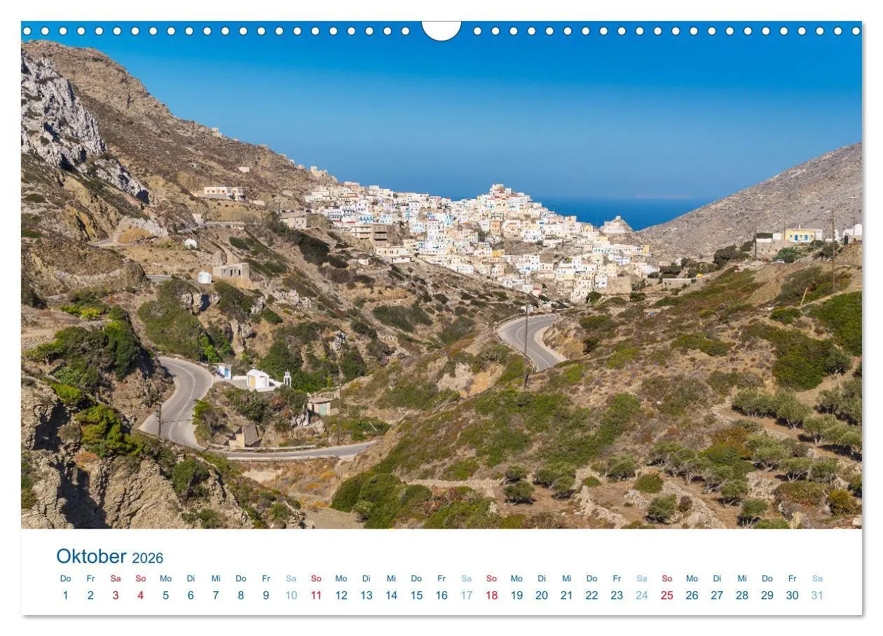 Bild: 9783457605608 | Karpathos - Malerische Insel in der Ägäis (Wandkalender 2026 DIN A3...