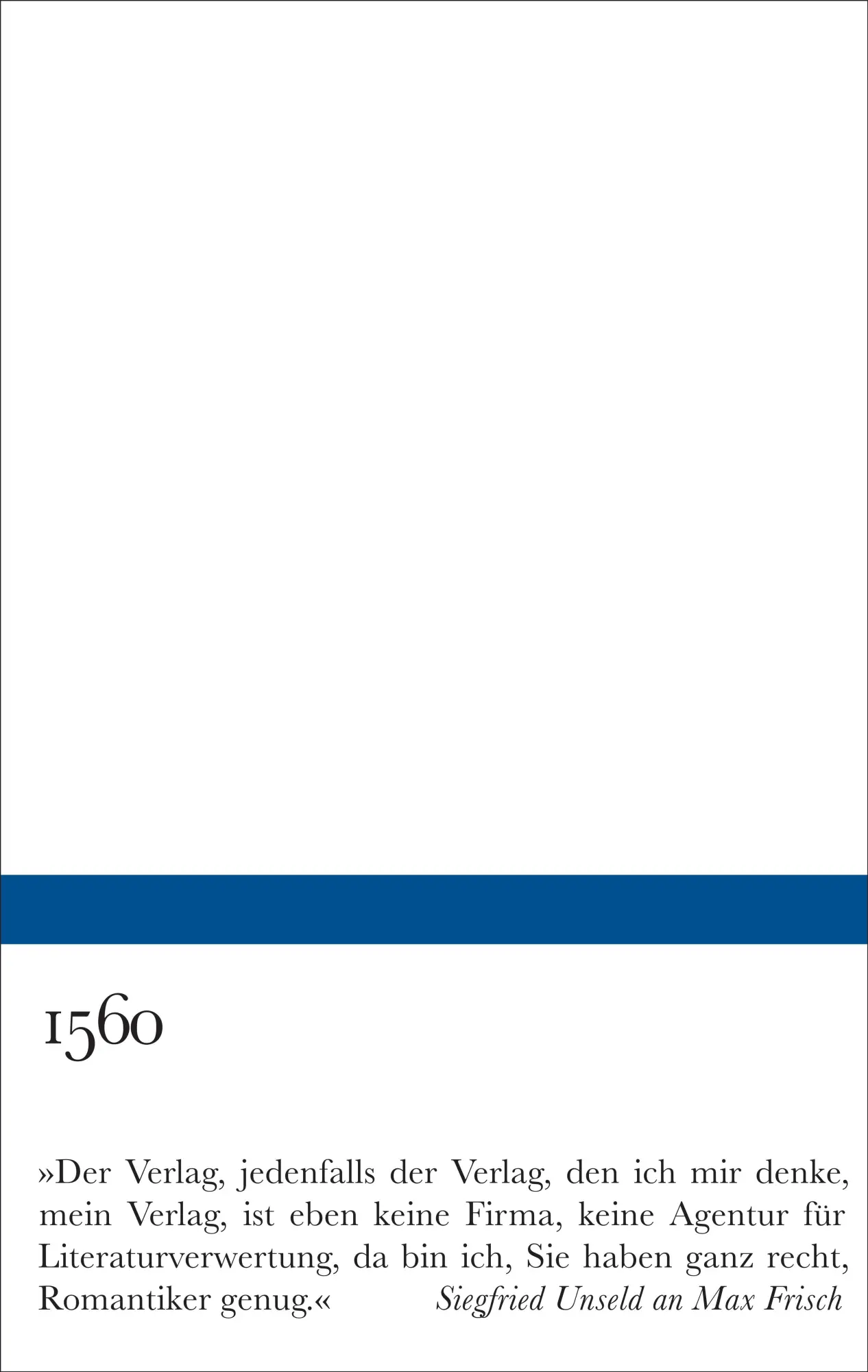 Rückseite: 9783518225608 | Hundert Briefe | Siegfried Unseld | Buch | Bibliothek Suhrkamp | 2024