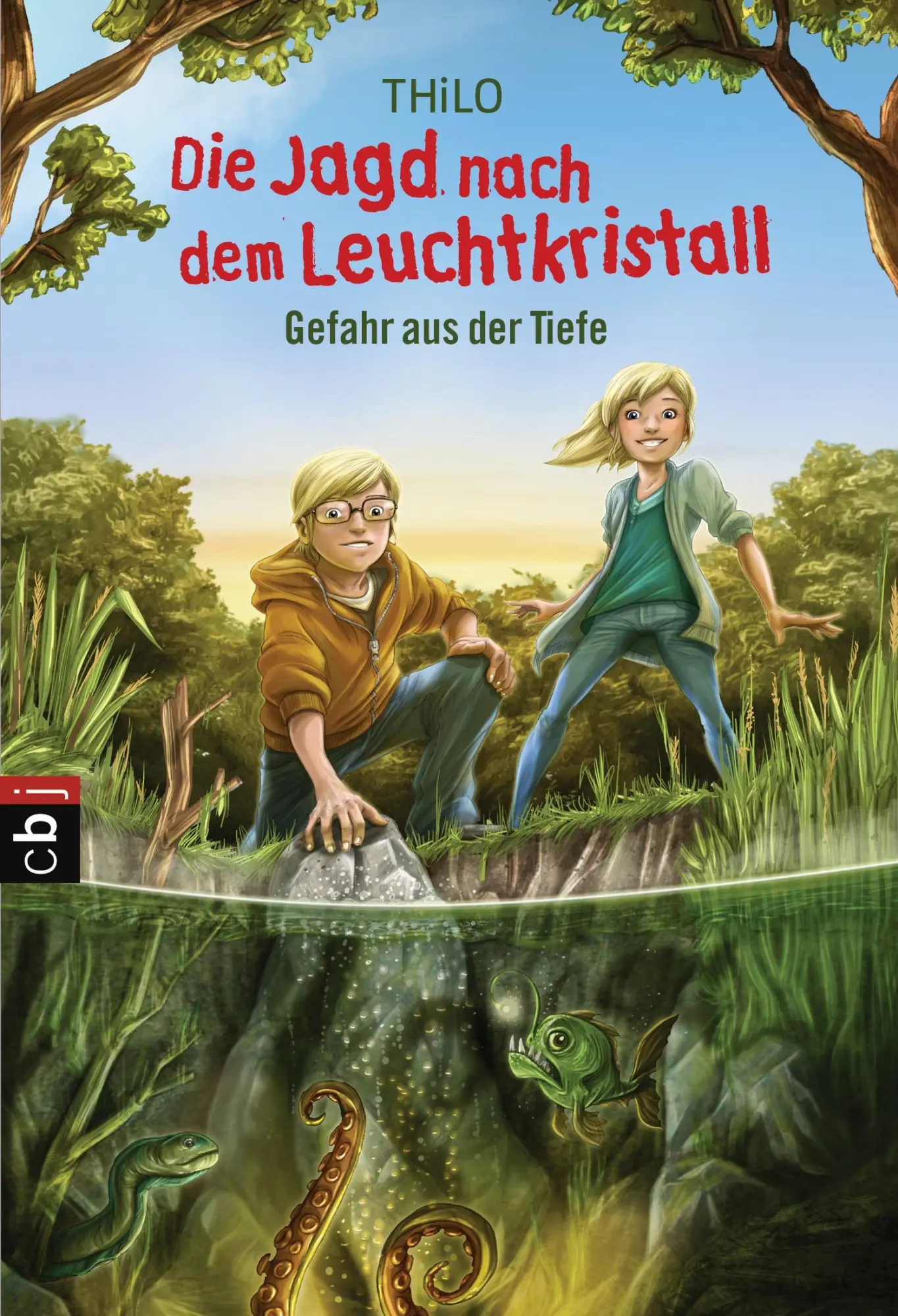 Cover: 9783570225608 | Die Jagd nach dem Leuchtkristall 02 - Gefahr aus der Tiefe | Band 2
