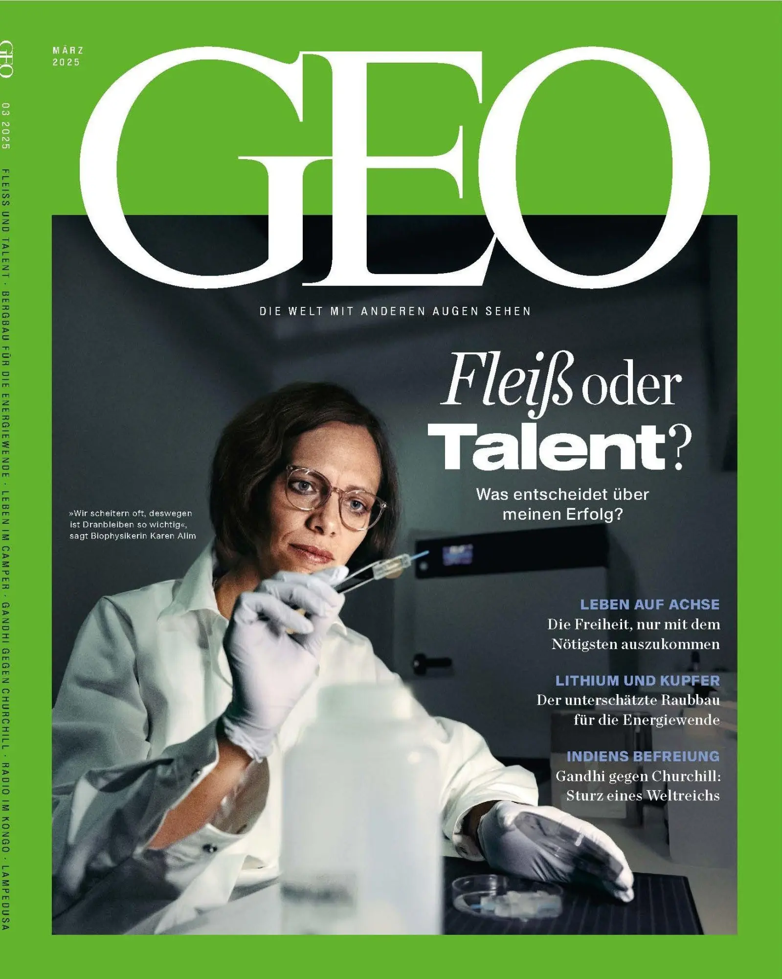 Cover: 9783652015608 | GEO 03/2025 - Fleiß oder Talent? | Seh die Welt mit anderen Augen