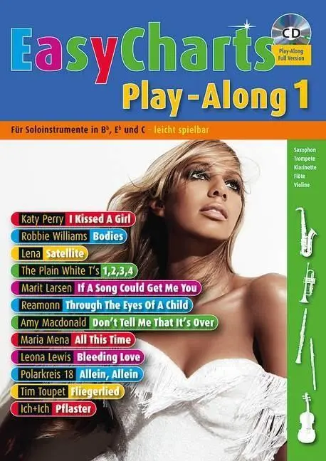 Cover: 9783795745608 | Easy Charts Play-Along Band 1 | Uwe Bye | Music Factory | Buch + CD
