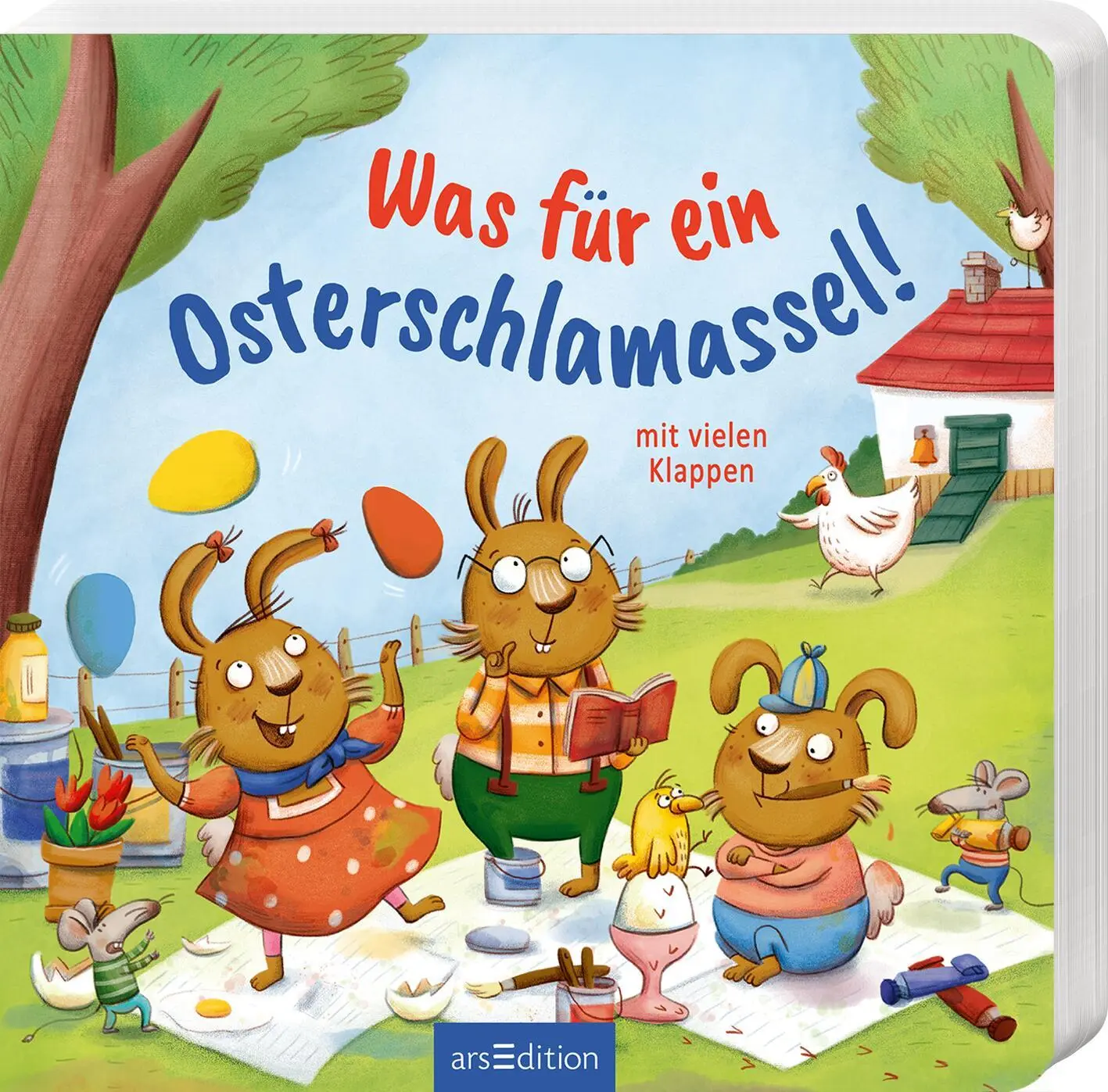 Cover: 9783845855608 | Was für ein Osterschlamassel! | Mit vielen Klappen | Pina Gertenbach