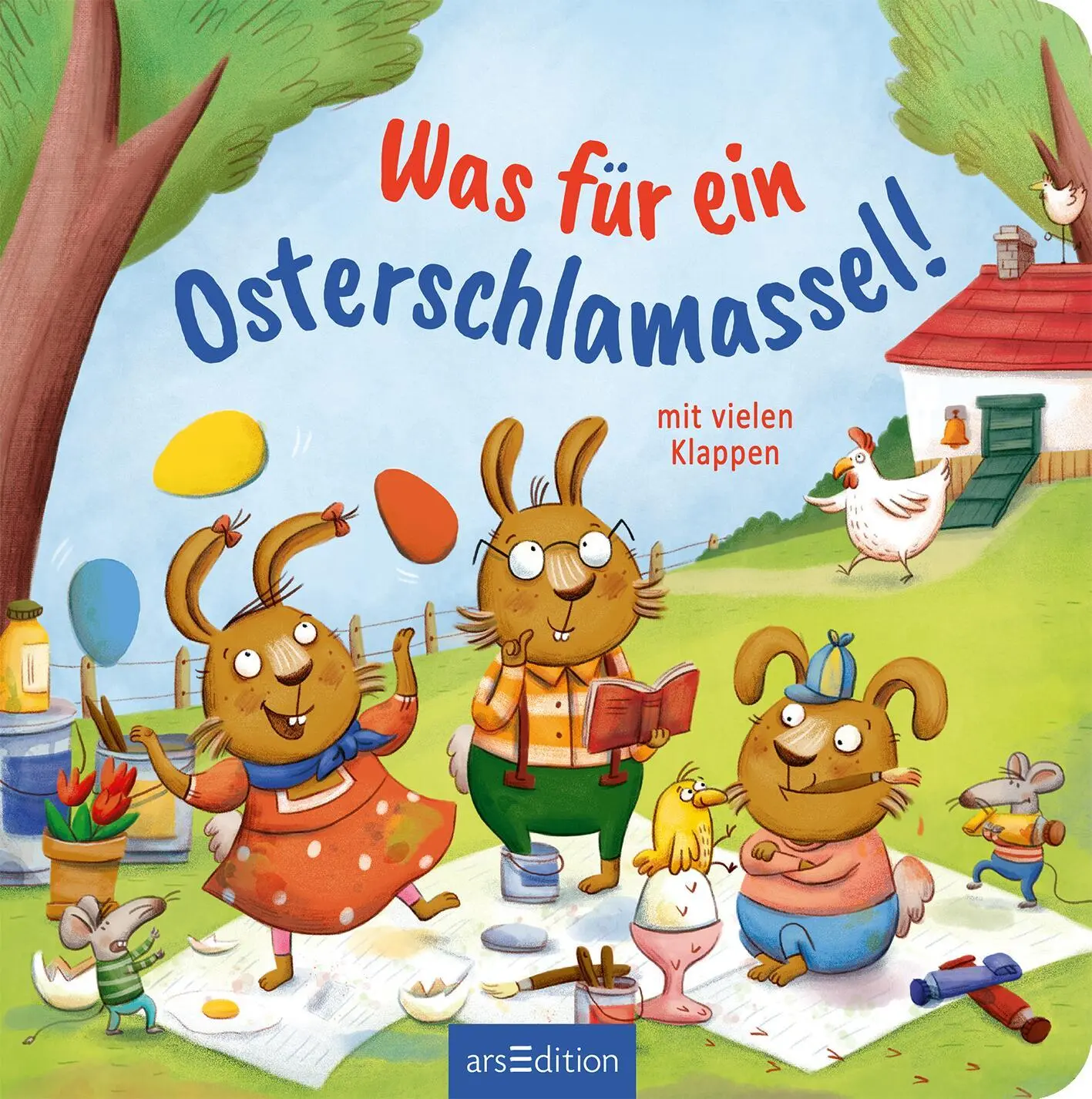 Bild: 9783845855608 | Was für ein Osterschlamassel! | Mit vielen Klappen | Pina Gertenbach