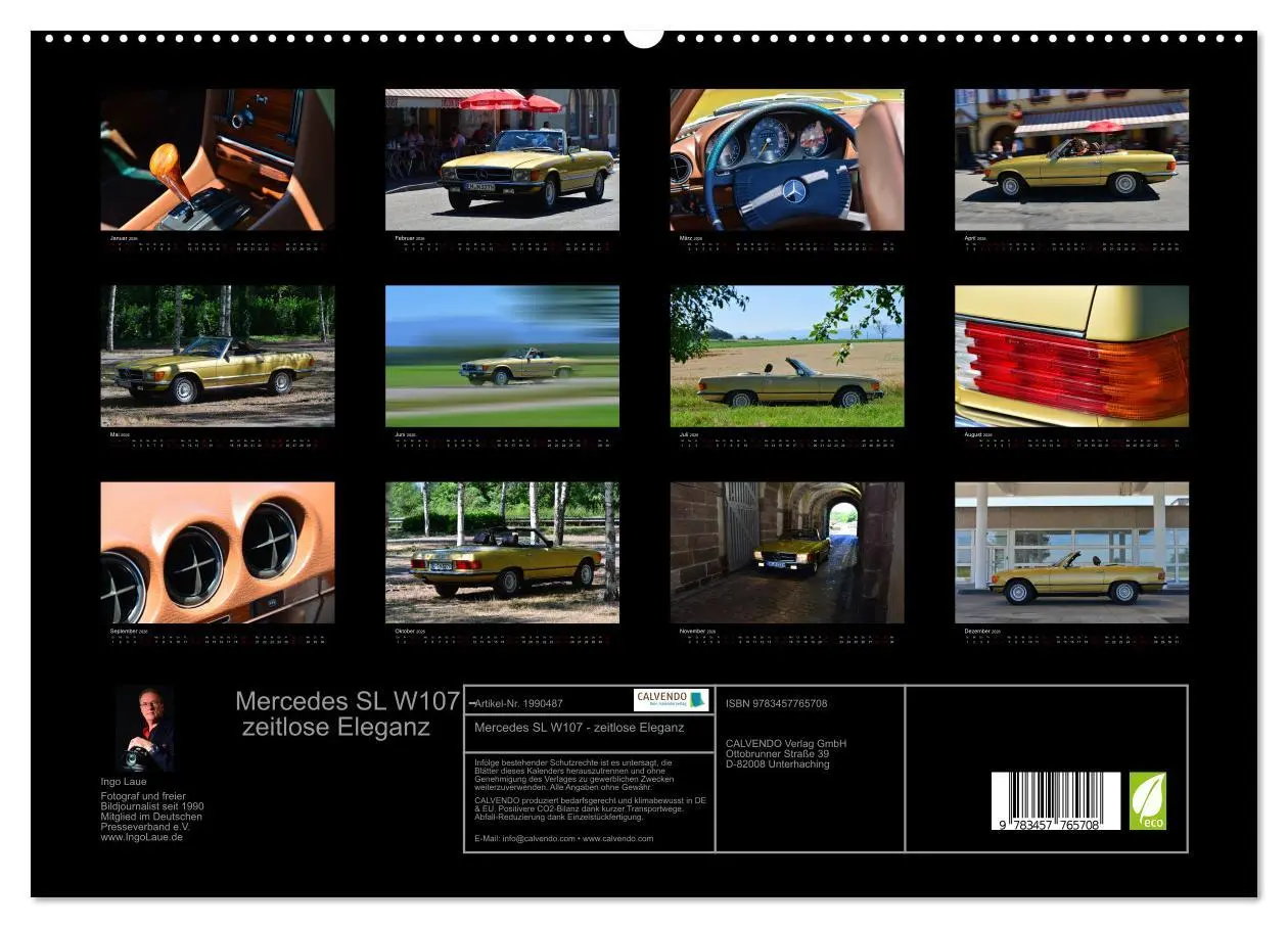 Bild: 9783457765708 | Mercedes SL W107 - zeitlose Eleganz (hochwertiger Premium...