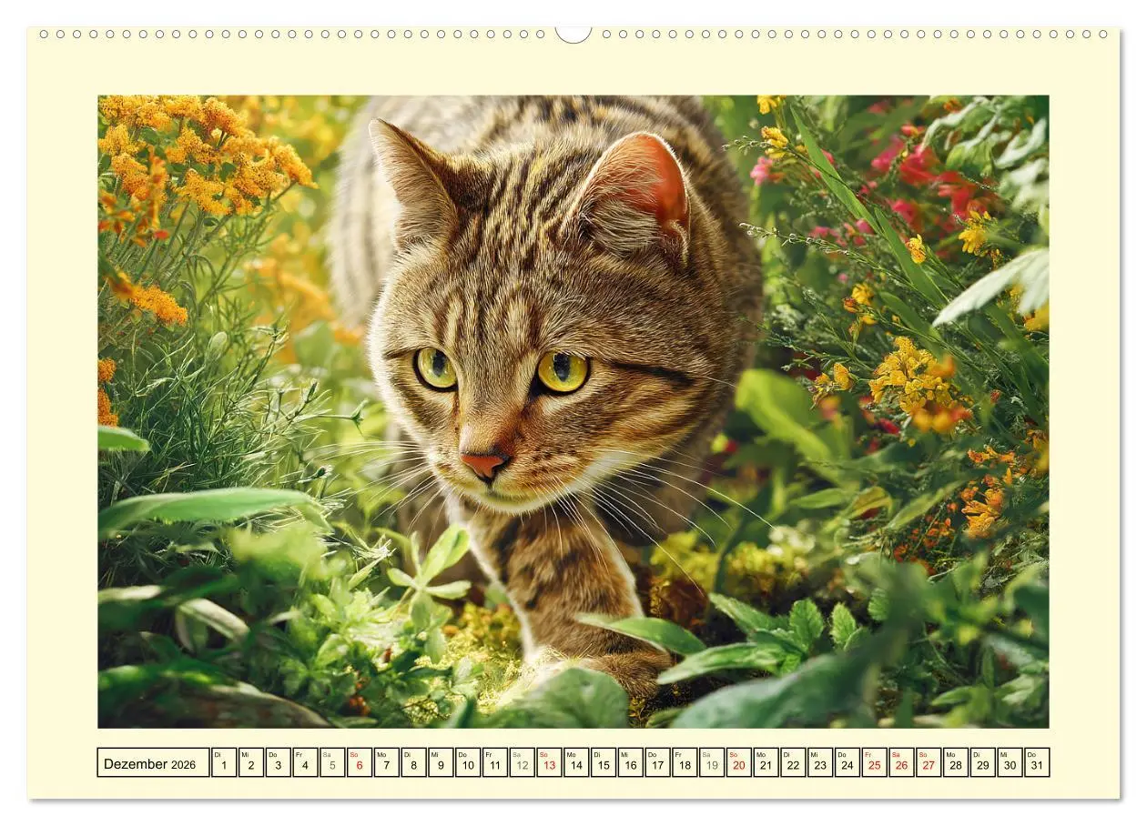 Bild: 9783516095708 | Geliebte Katzen. Unsere zauberhaften Hauskatzen im Garten...