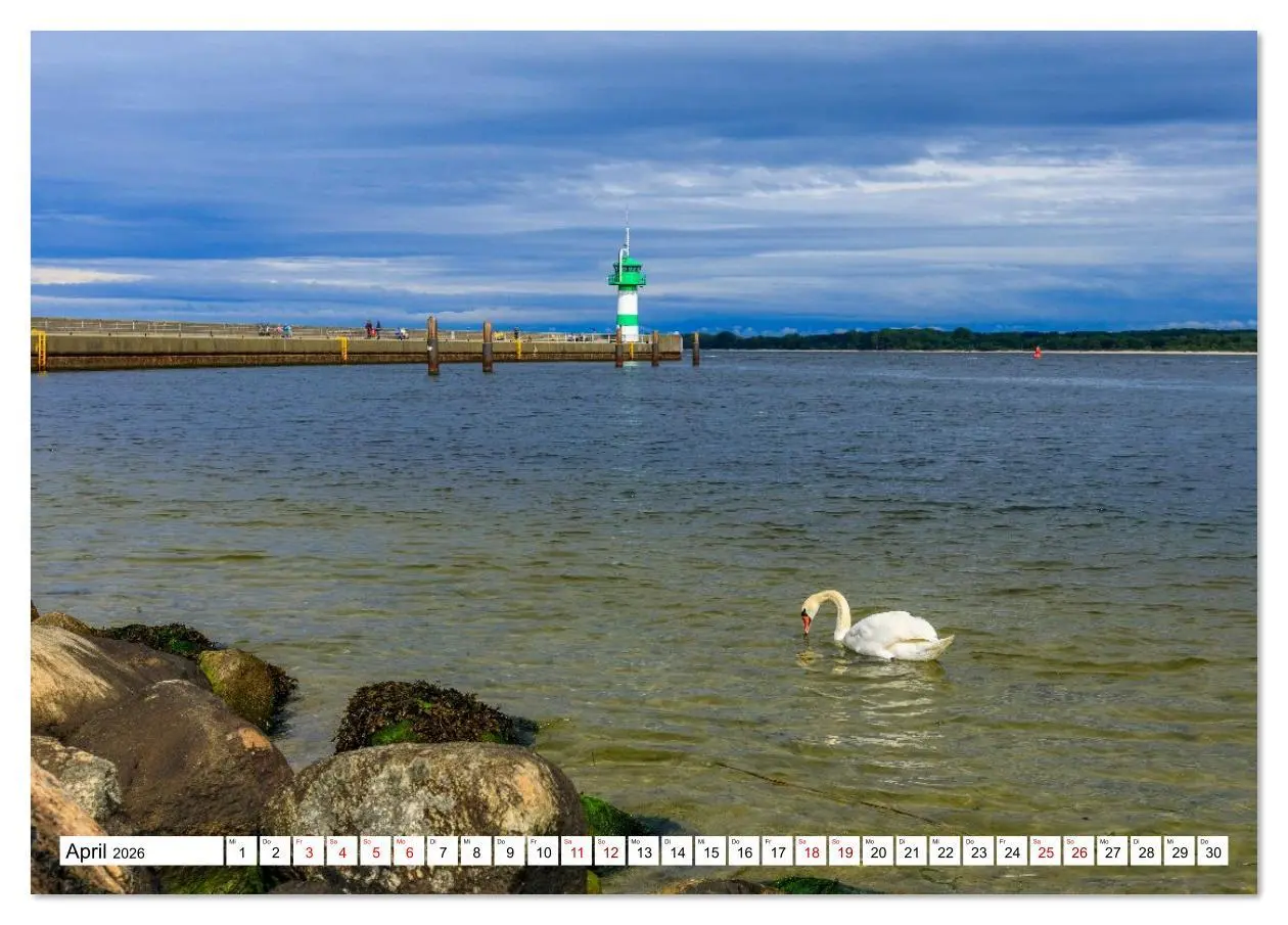 Bild: 9783516615708 | Travemünde - Wo das Meer atmet (Tischkalender 2026 DIN A5 quer),...