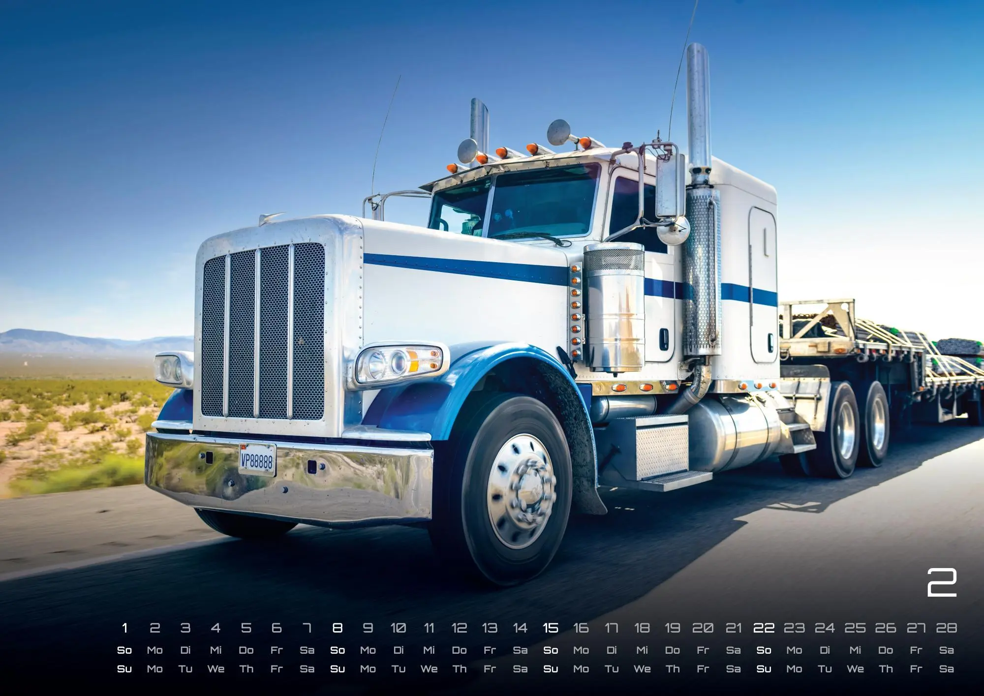 Bild: 9783986735708 | Trucks - Könige der Straße - LKW - 2026 - Kalender DIN A2 | de | 15 S.
