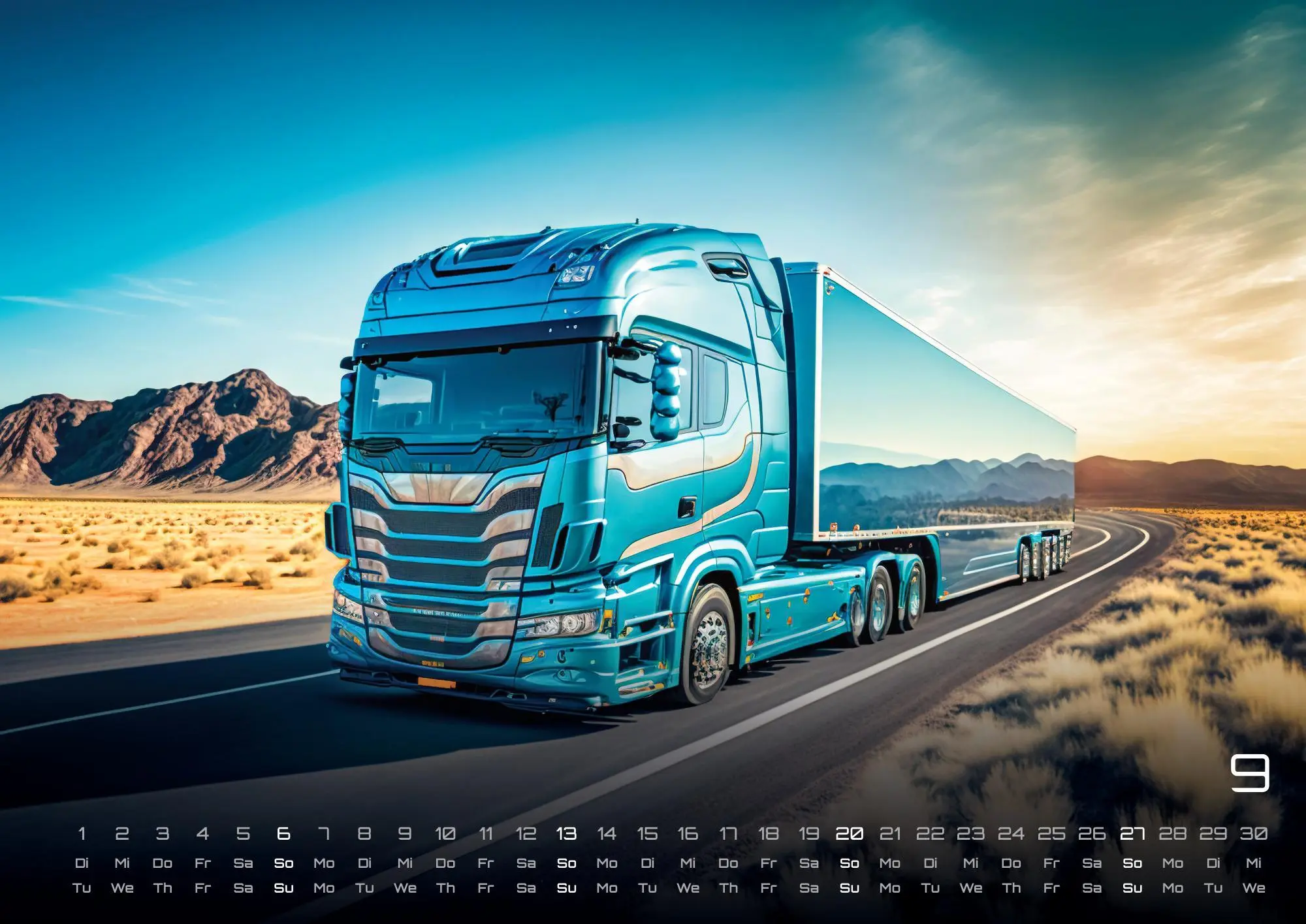 Bild: 9783986735708 | Trucks - Könige der Straße - LKW - 2026 - Kalender DIN A2 | de | 15 S.
