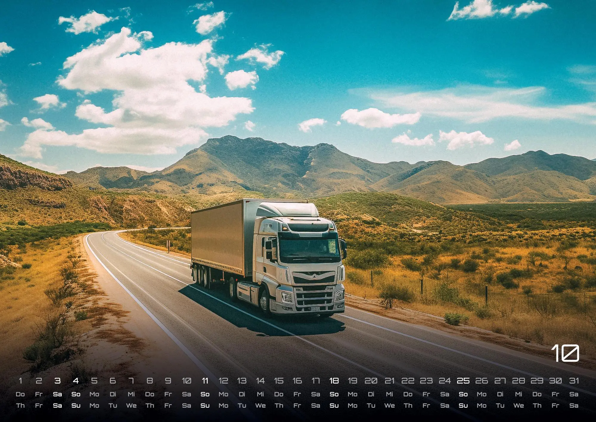 Bild: 9783986735708 | Trucks - Könige der Straße - LKW - 2026 - Kalender DIN A2 | de | 15 S.
